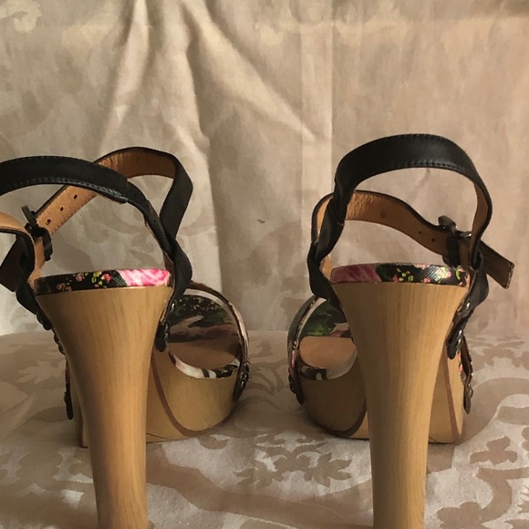 Host Pick⭐️Halogen Floral Heels Shoes SZ 10M - Picture 4 of 7